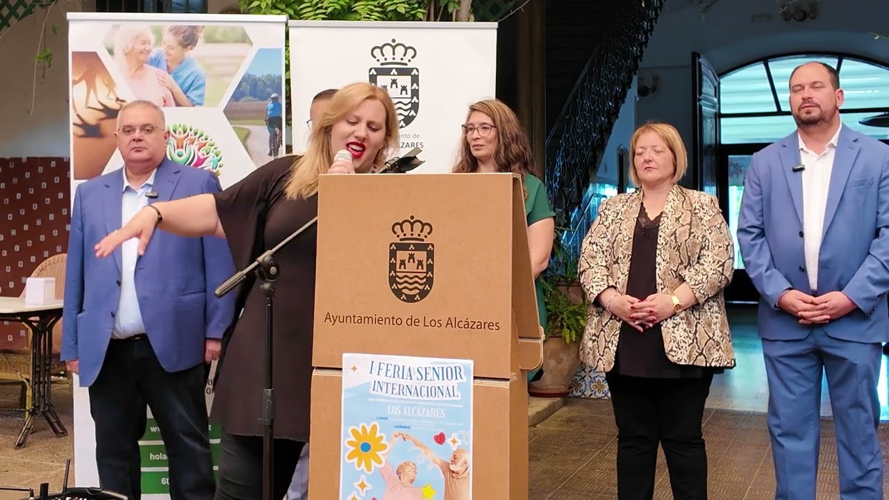 I FERIA SENIOR INTERNACIONAL   RUEDA DE PRENSA LOS ALCÁZARES 2025