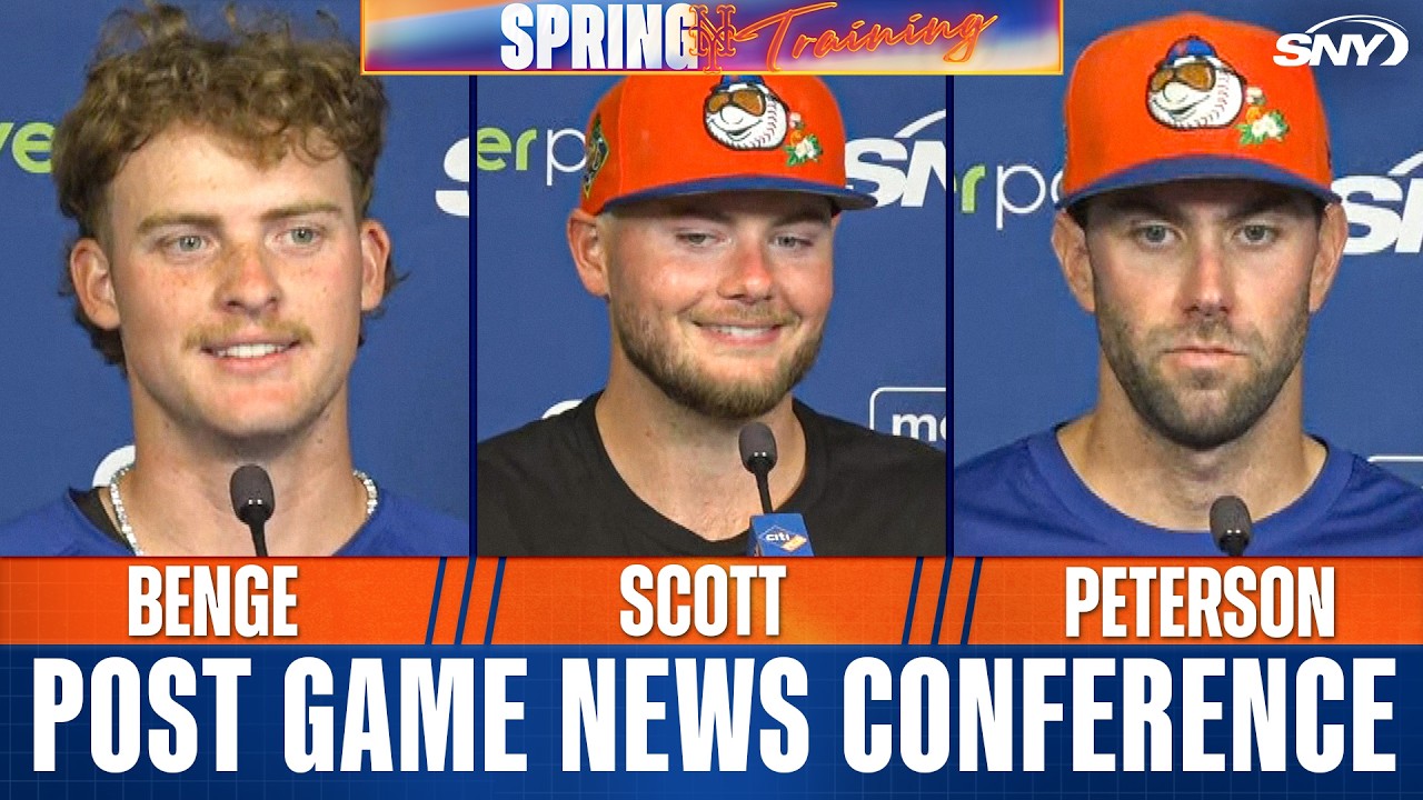 Carson Benge on first spring training home run