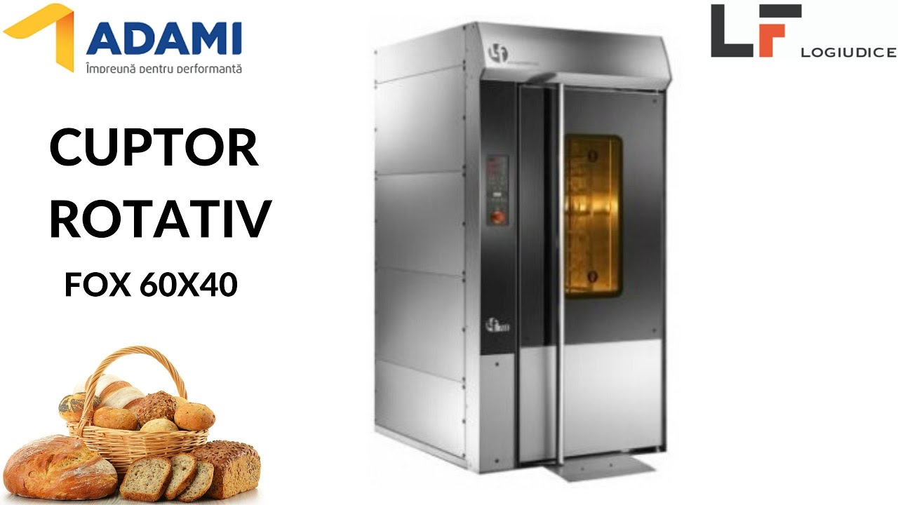 FOX 60x40 - Cuptor rotativ