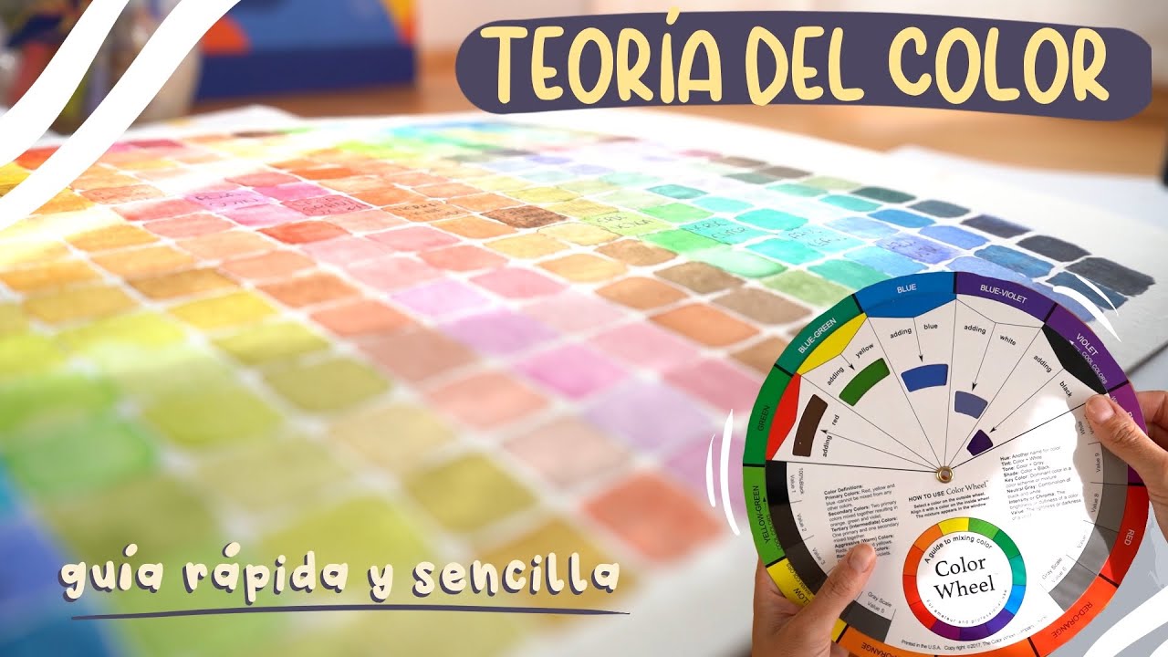 Cómo combinar, mezclar y sombrear colores | Teoría del color fácil 🎨