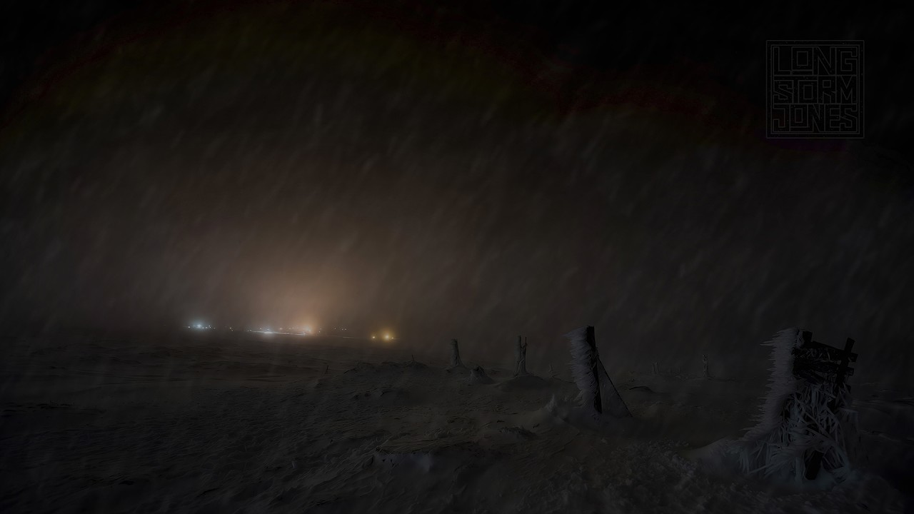 High Plateau Whiteout — Blizzard Over the Remote Winter Flats | 10 HOURS