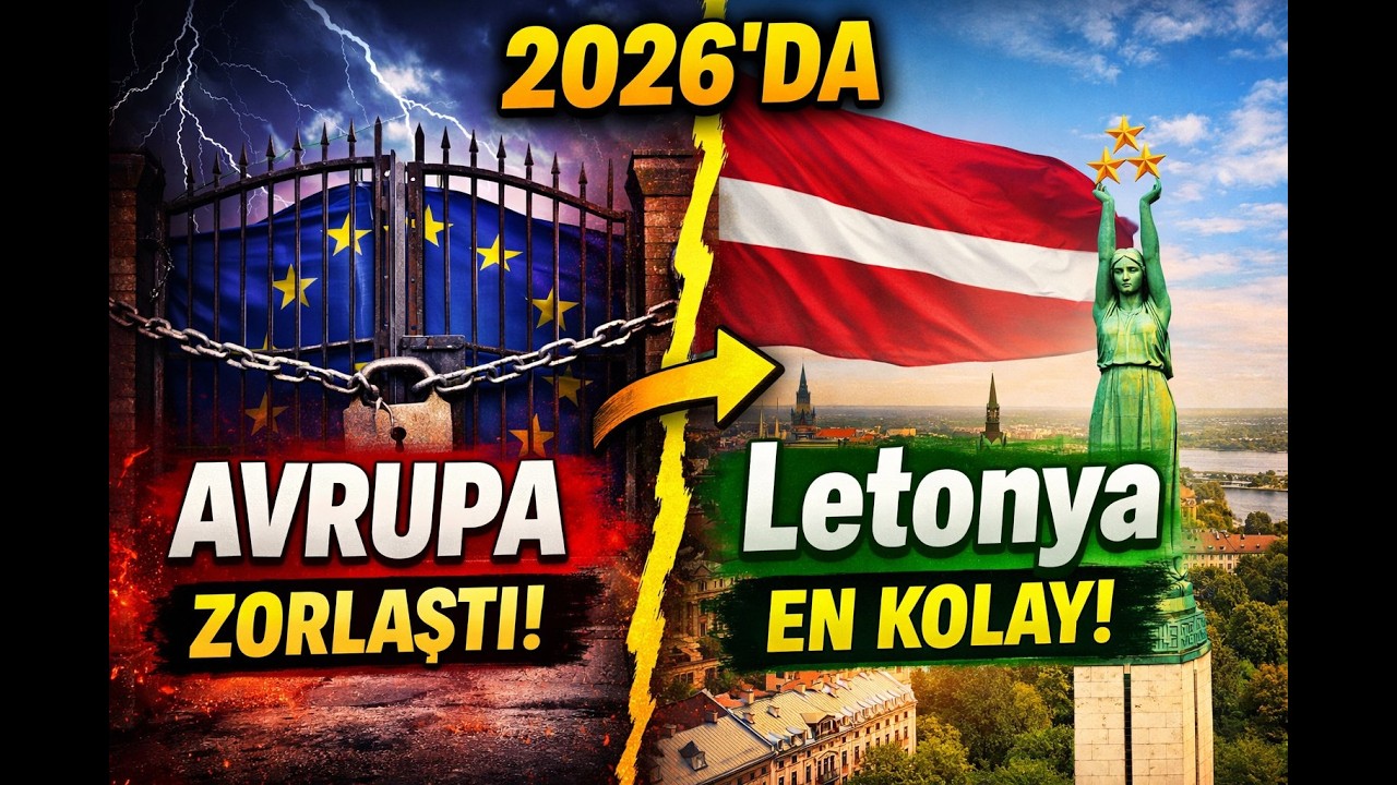 2026’da Avrupa’ya Gitmek Zorlaştı mı? | Letonya Hâlâ En Kolay Ülke