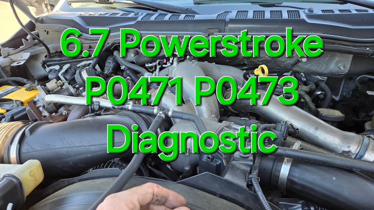 2018 6.7 Powerstroke P0471 P0473 Диагностика #новинка #механик #ремонт