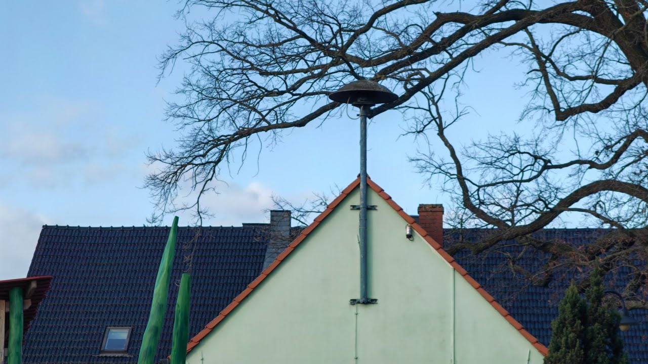 Sirenenprobe Klitsche mit der schnell auslaufenden E57
