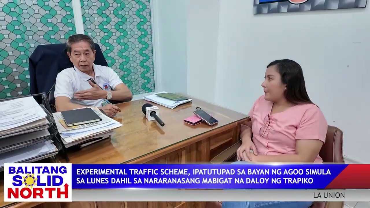 LA UNION: Experimental traffic scheme, ipatutupad sa bayan ng Agoo simula sa lunes (Feb. 9, 2026)