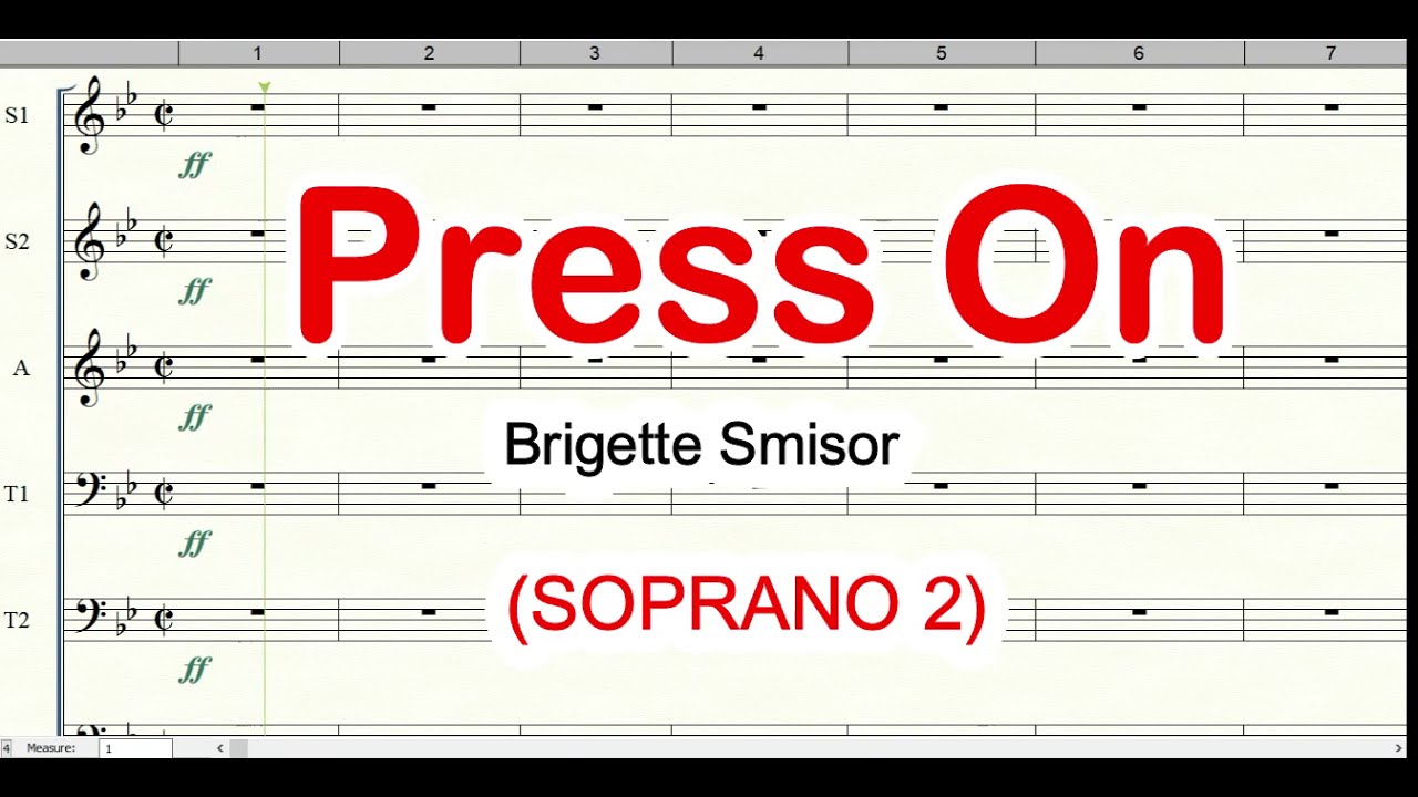 Press On | Brigette Smisor  | The Wilds | Soprano 2