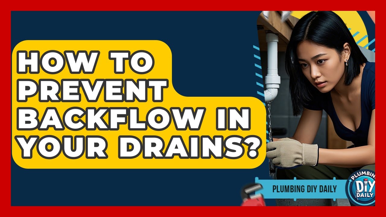 How To Prevent Backflow In Your Drains? - Plumbing DIY Daily