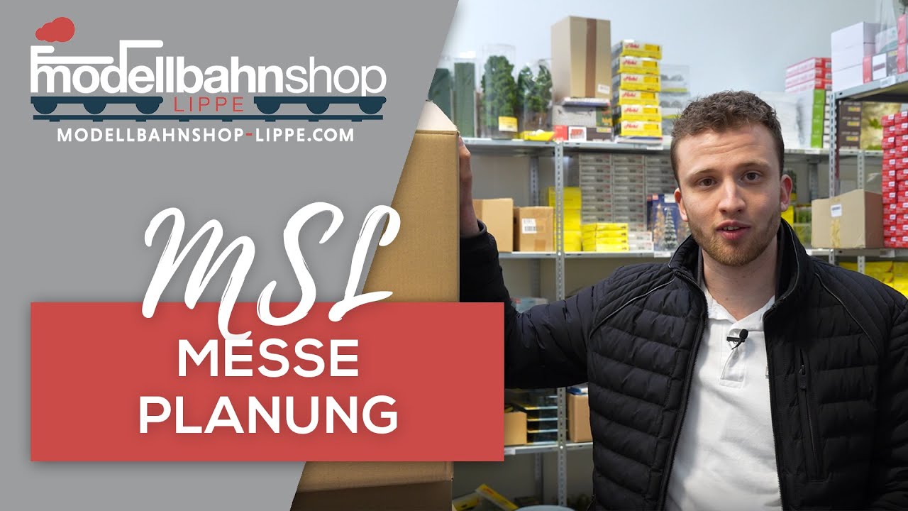 Hinter den Kulissen: So bereiten wir uns auf eine Modellbahnmesse vor