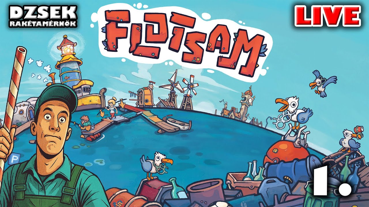 🔴 Flotsam - 1. R&eacute;sz - &Uacute;sz&oacute; V&aacute;rost tengeri szem&eacute;tből?!?