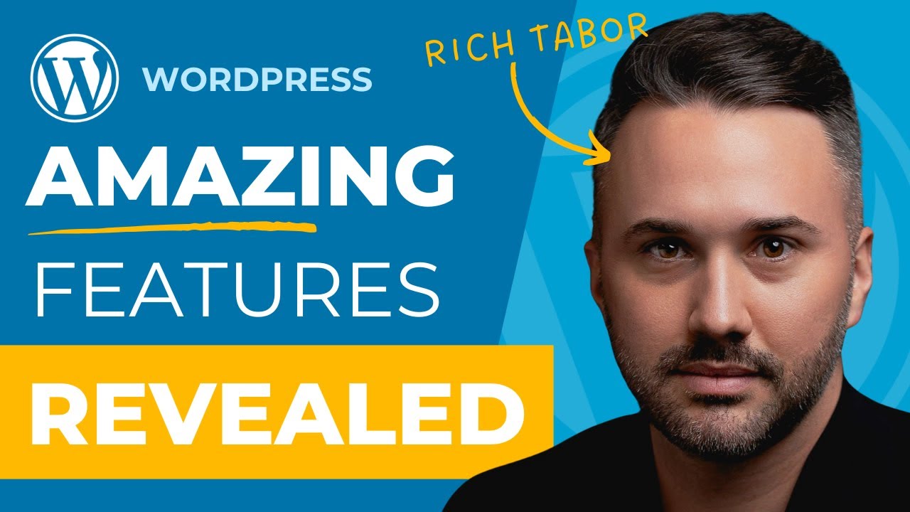 THE FUTURE of WORDPRESS? - Rich Tabor REVEALS 5 upcoming editor FEATURES