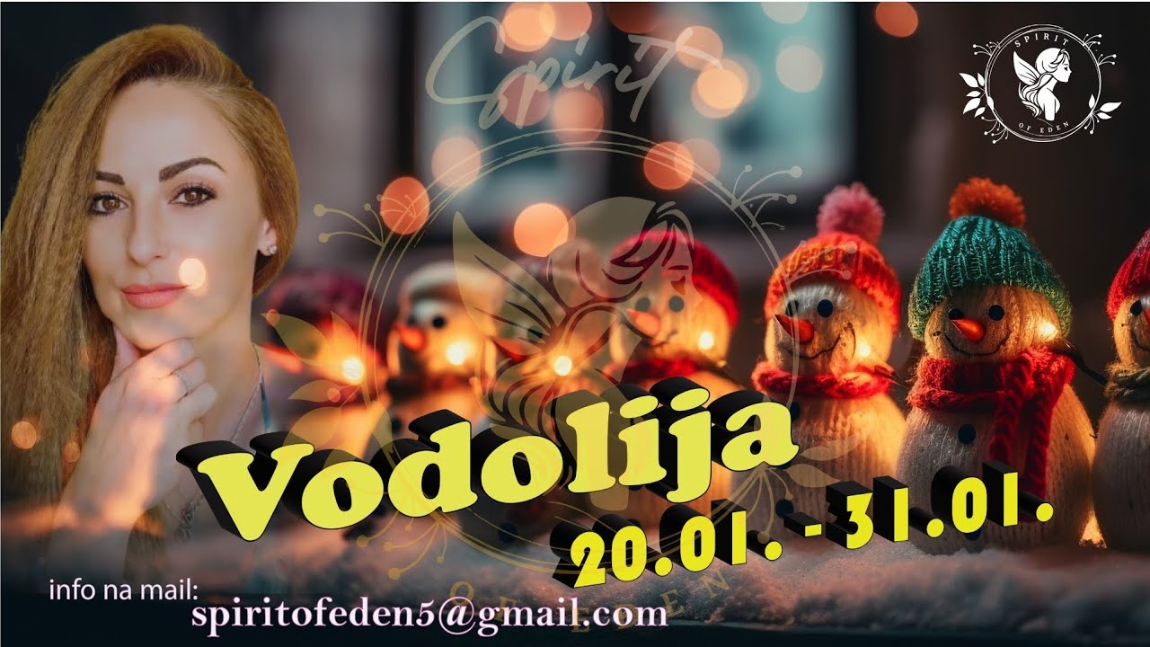 Vodolija ♒️ Neka, uživajte! Zaslužili ste! 20.01.-31.01.