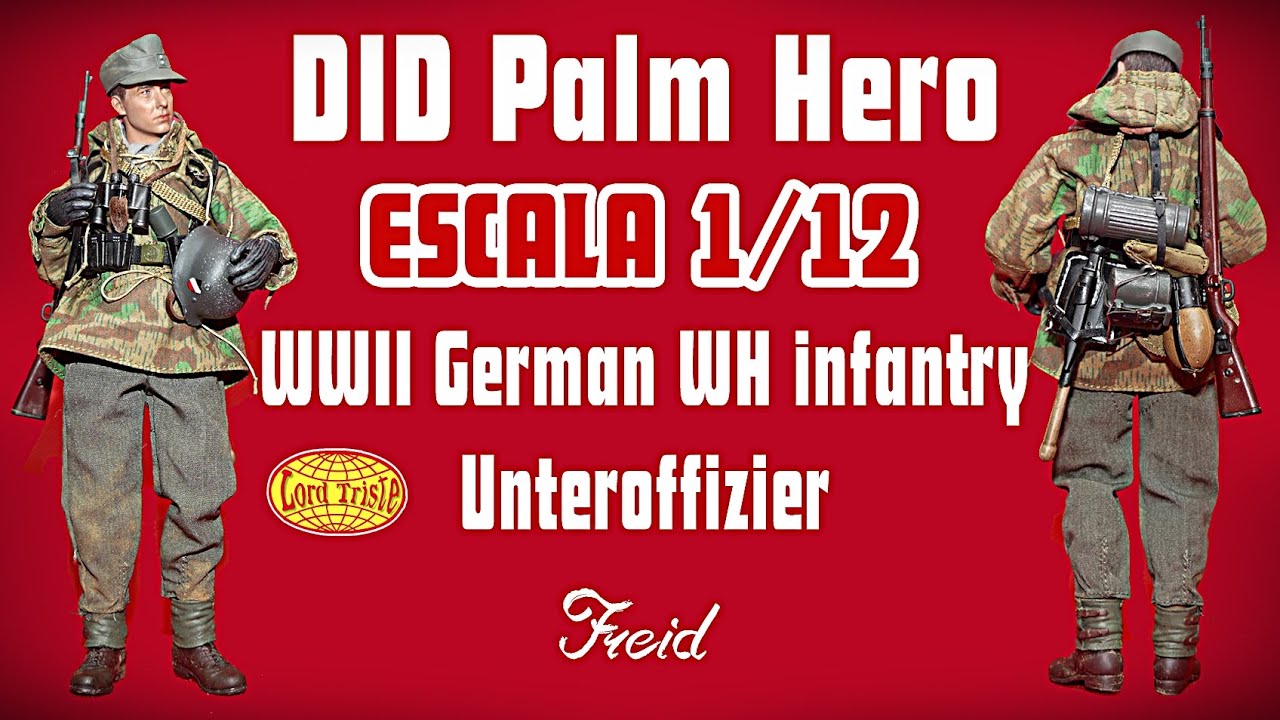1/12 Palm Hero Series WWII: German WH infantry Unteroffizier 