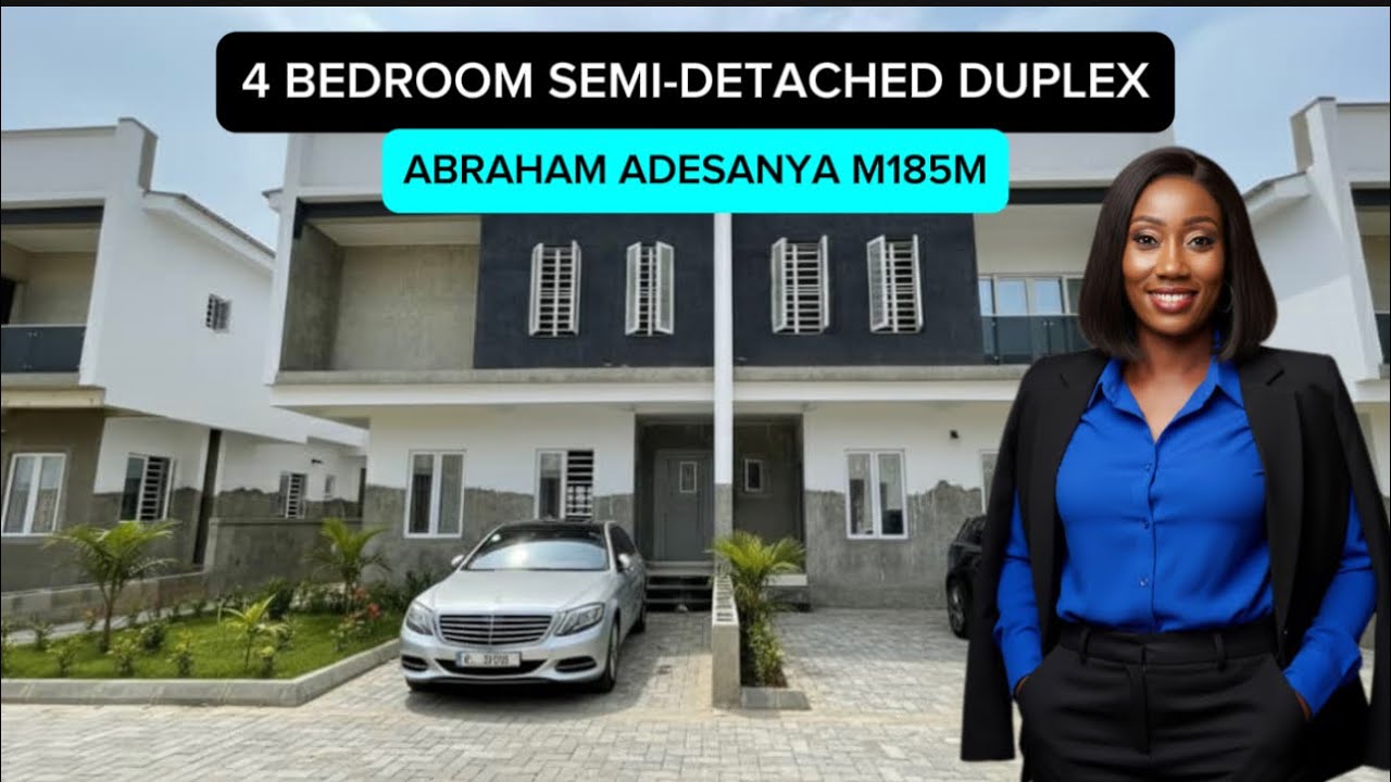 HOUSE TOUR IN AJAH LAGOS: 4 BEDROOM SEMI-DETACHED DUPLEX IN CITADEL OASIS ESTATE 