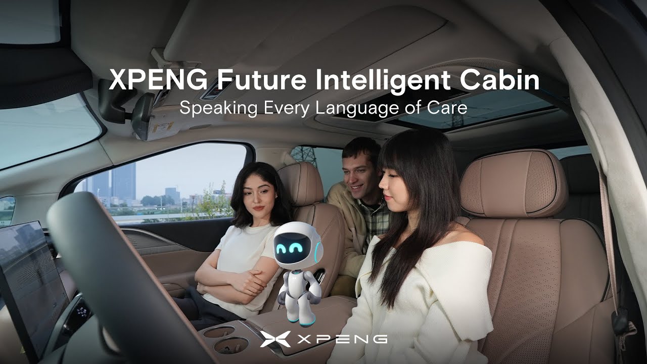 XPENG Future Intelligent Cabin | Speaking Every Language of Care