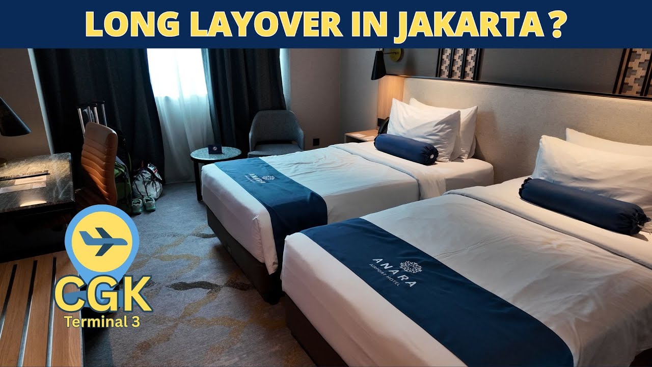 Anara Airport Hotel Jakarta - day room review!