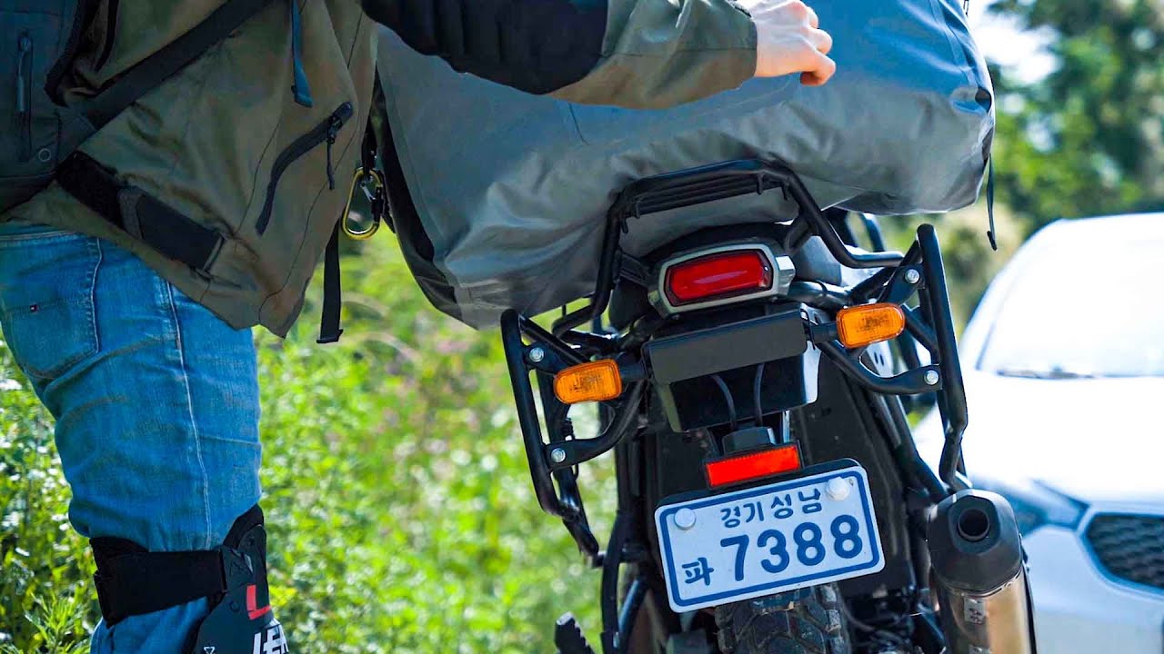 Moto camping video on Royal Enfield Himalayan in Korea
