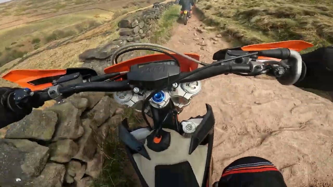 Green Laning - Peak District - KTM 125 XC-W - 20-04-2025