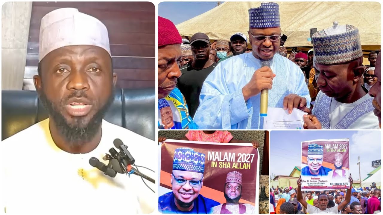 Shëģe Ka Fasa:  Yanzu_Yanzu Saurari Zazzafan Martanin Sheikh Sani Bayan Zuwan Pantami Ofishin APC.