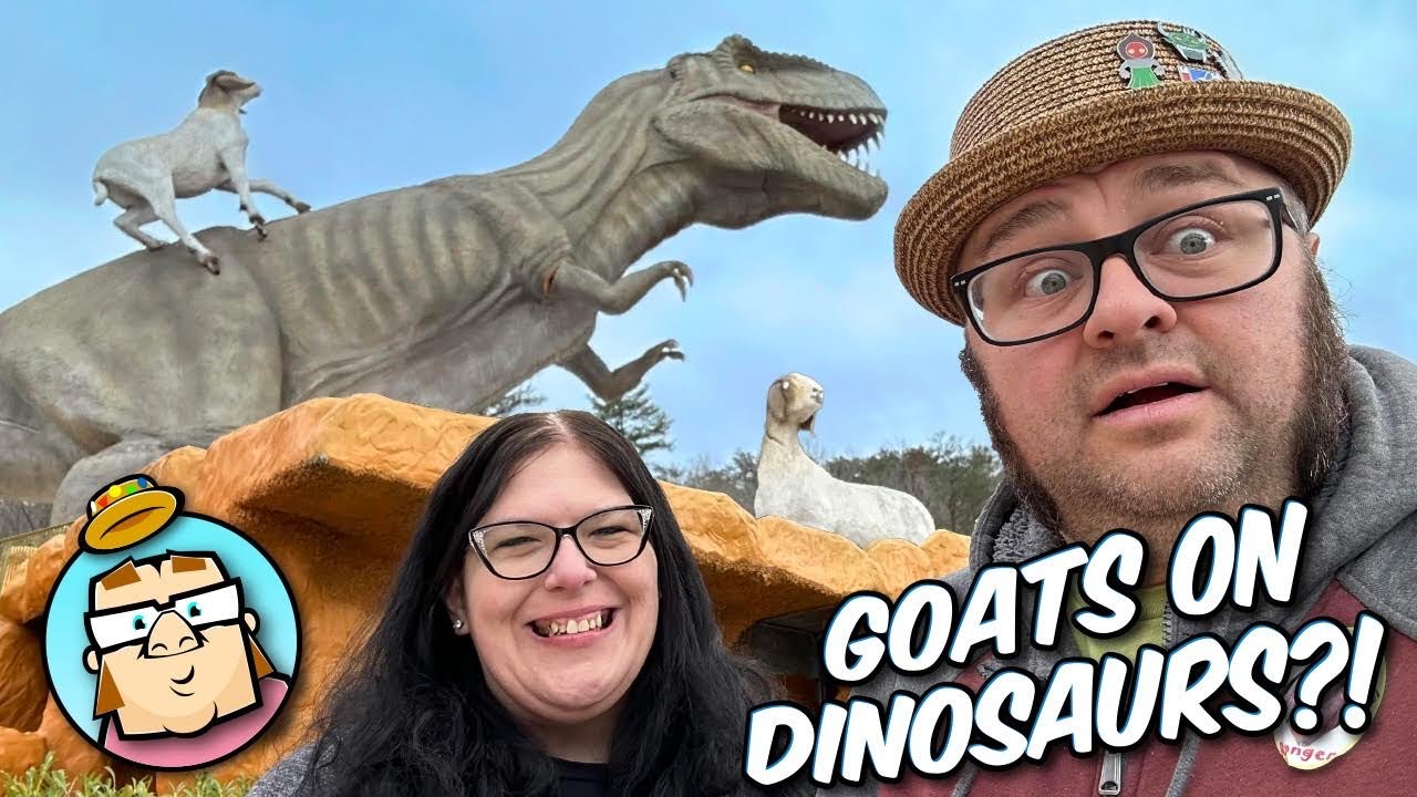 Animatronic Dinosaurs at Goats on the Roof - What's New at the Bean Museum?