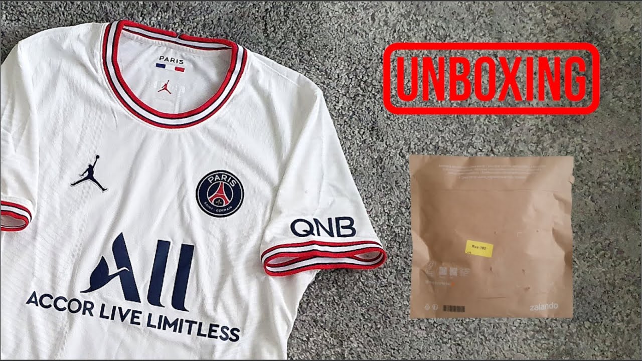 2021-22 PSG Dri-FIT ADV 4th shirt Unboxing & Review