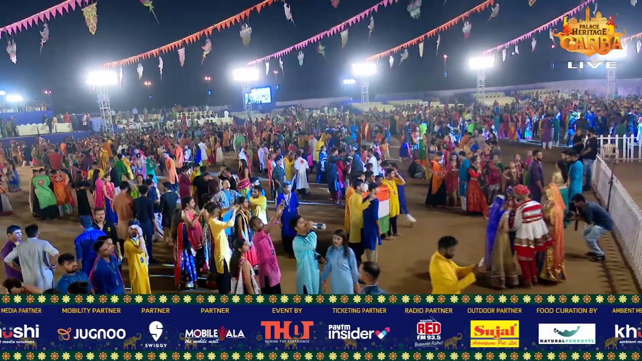 Palace Heritage Garba live streaming day 10
