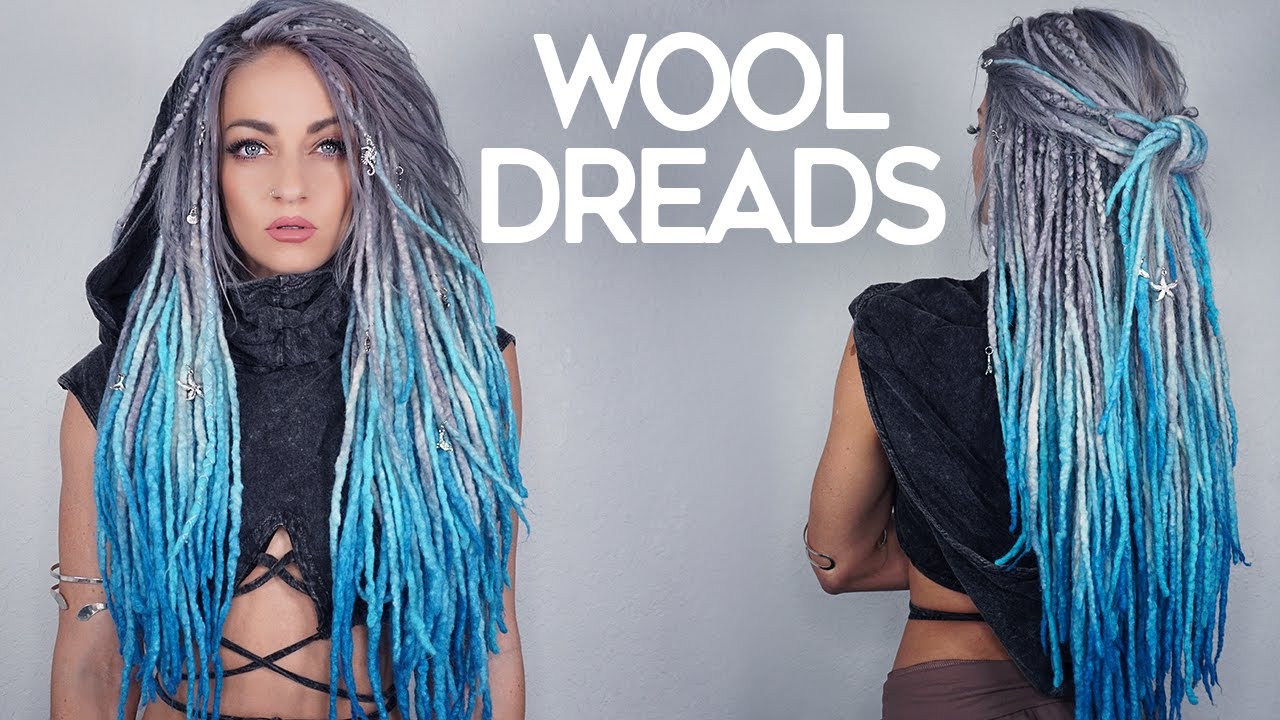 Faux Dreads | How to install wool Dreadlocks
