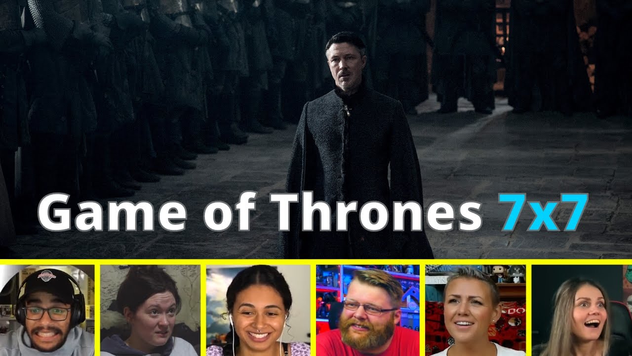 Reactors Reaction to LITTLEFINGER'S TRIAL by Sansa | Game of Thrones 7x7 