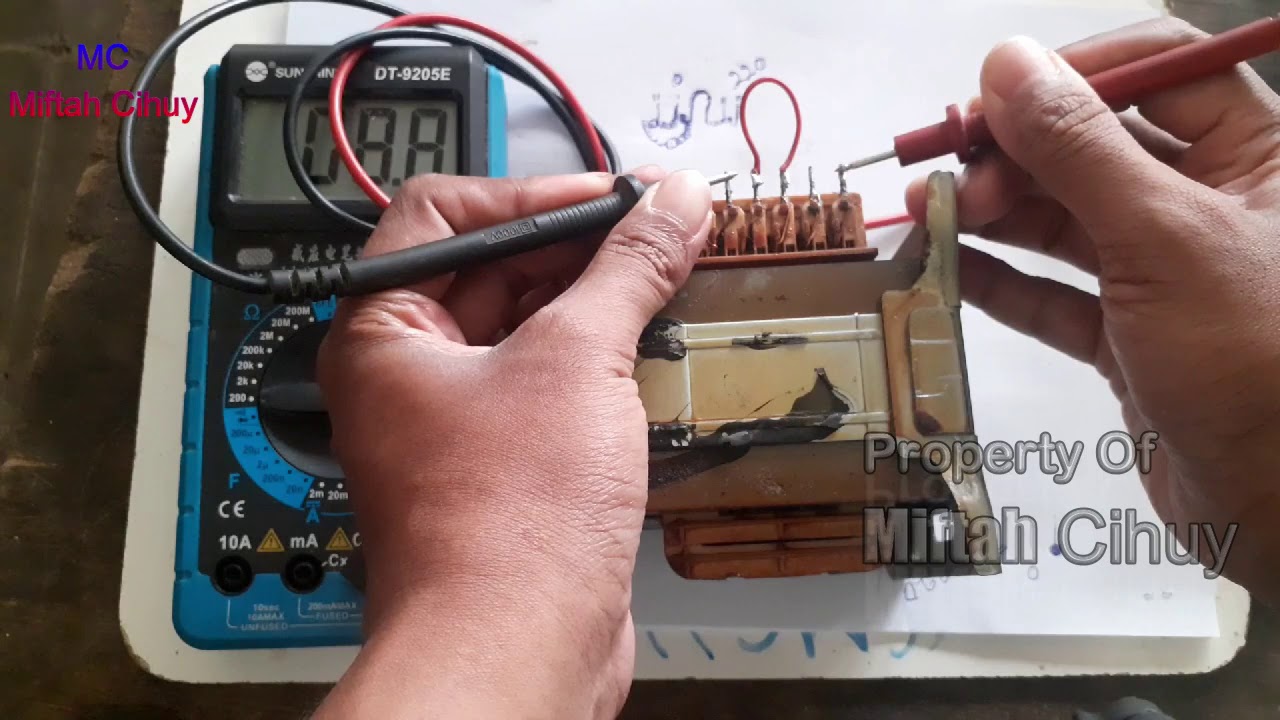 Cara mudah menentukan 220 v pada trafo cabutan (( Built up ))
