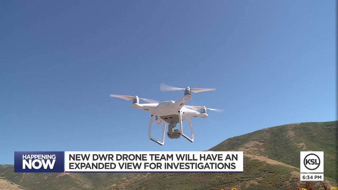 Drones are helping investigate crimes like poaching out in the wild