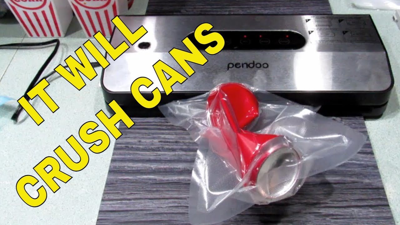 The Can Crushing vacuum sealer