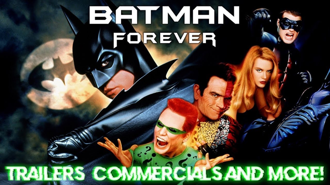 Batman Forever Commercials and Promo Compilation