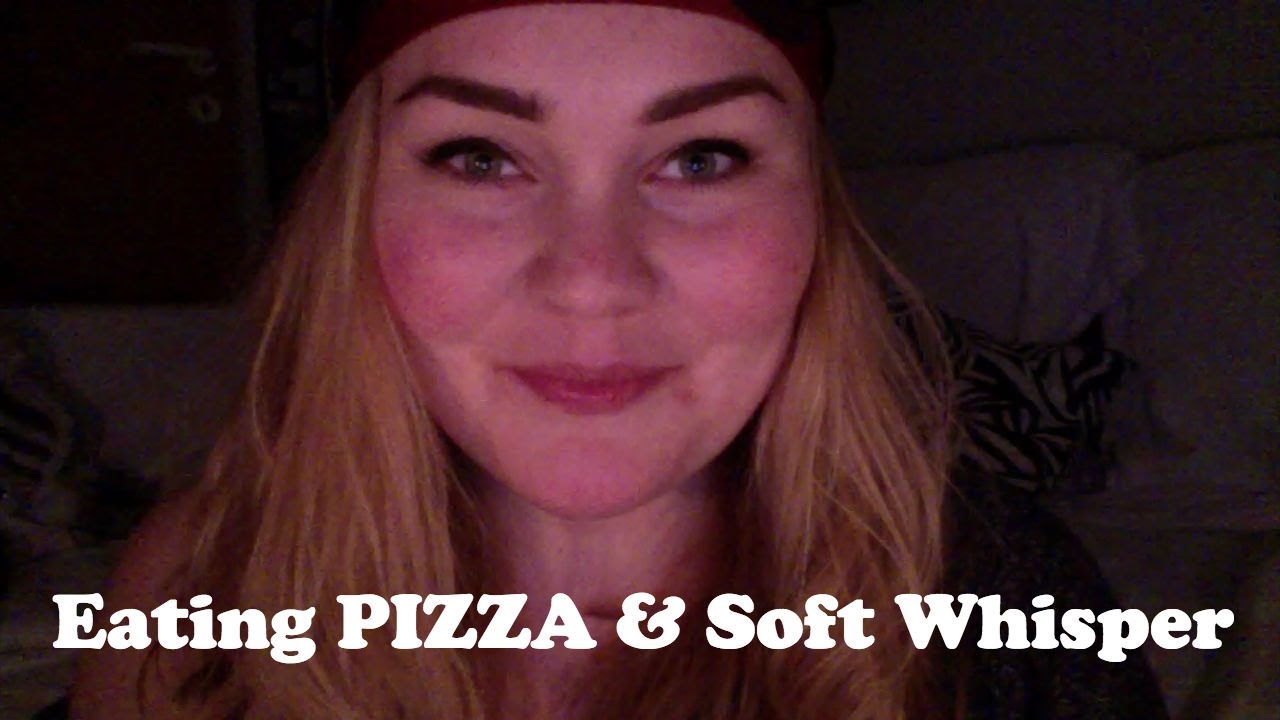 ASMR // Eating Pizza & TV series ramble (Requested)