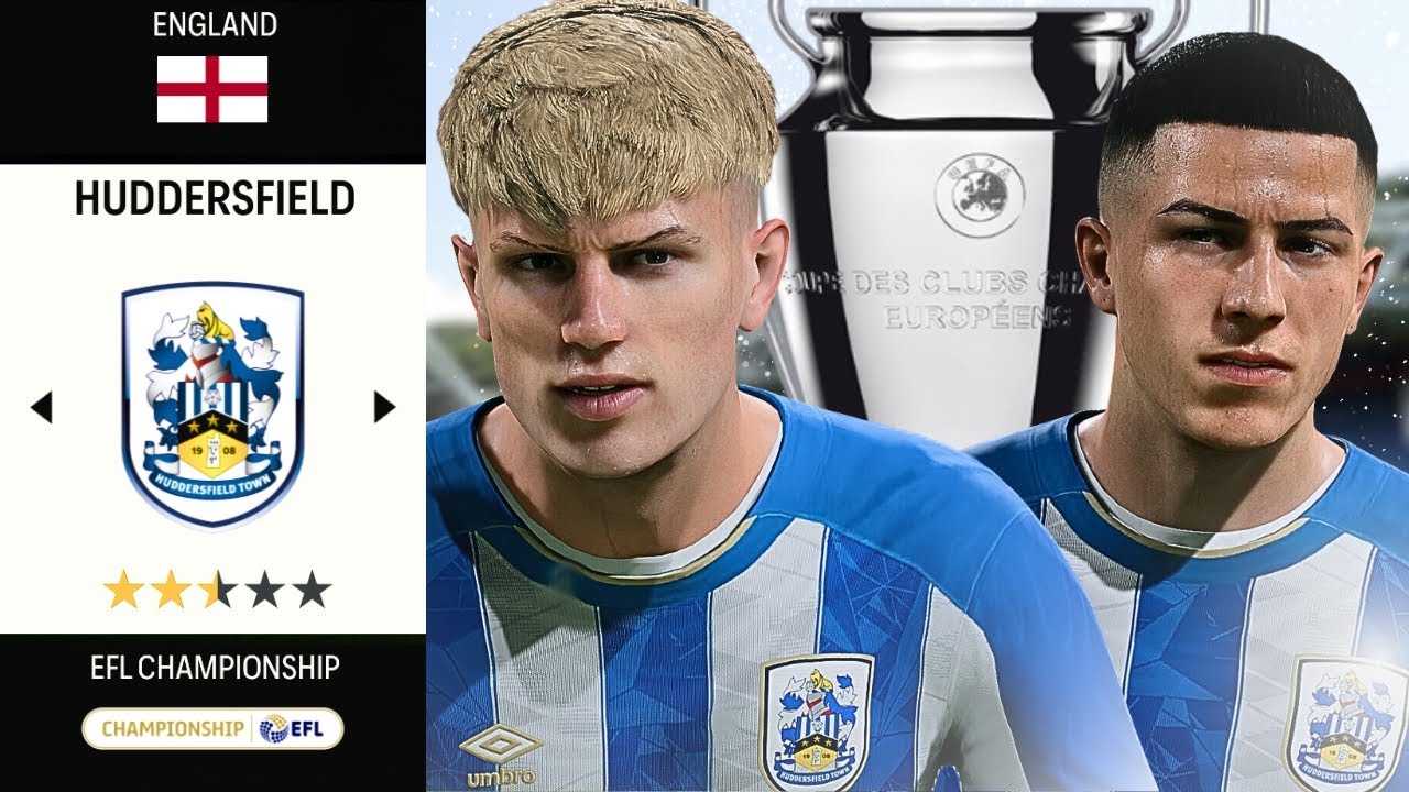 I Won the TREBLE With Huddersfield Town In EAFC24!...