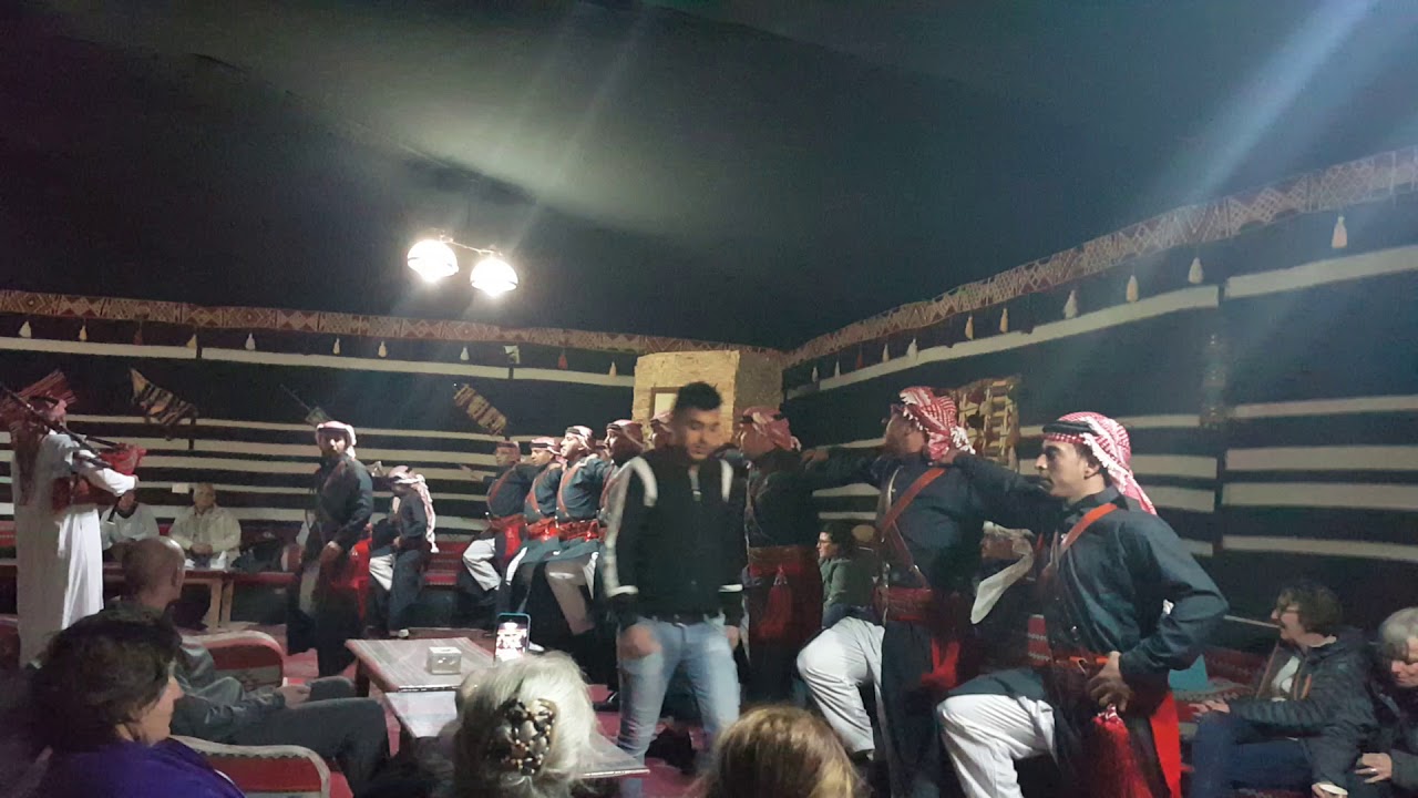 Dabke is folk dance  Jordanians.