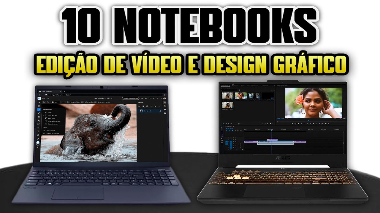 10 Melhores Notebooks para Design Gráfico e Edição de Vídeo