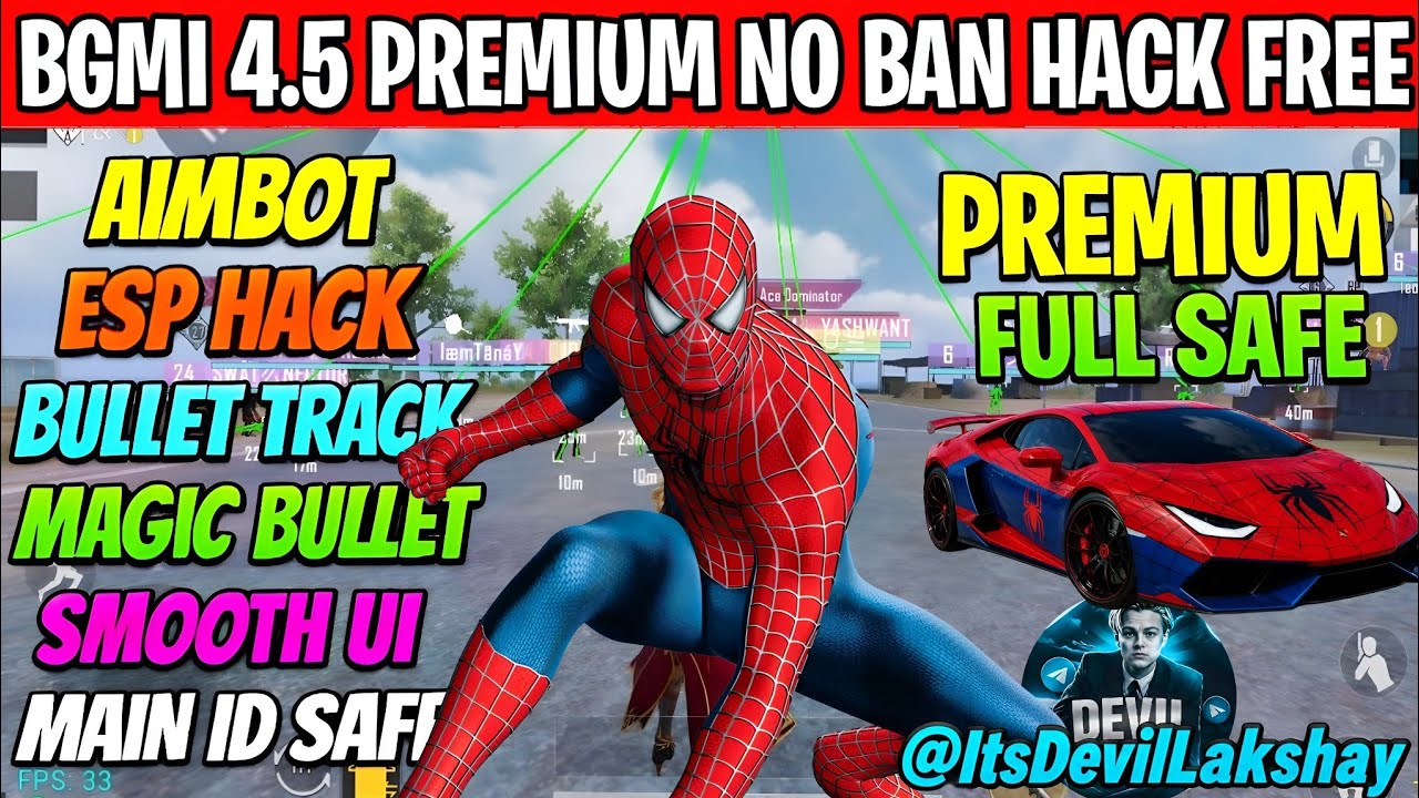 BGMI HACK 4.5 | BGMI 4.5 MOD APK | BGMI ESP HACK | BGMI NEW HACK TODAY | HOW TO HACK BGMI HACK