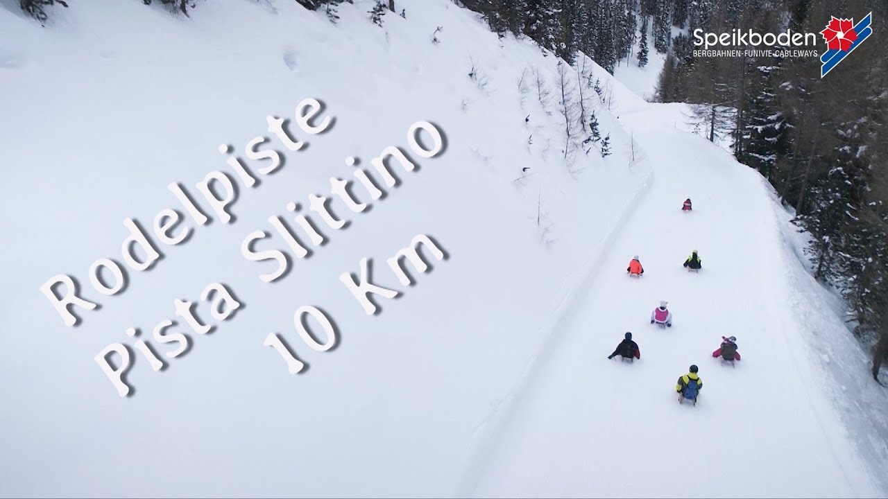 Rodeln im Skigebiet Speikboden | Slittare | Sledding