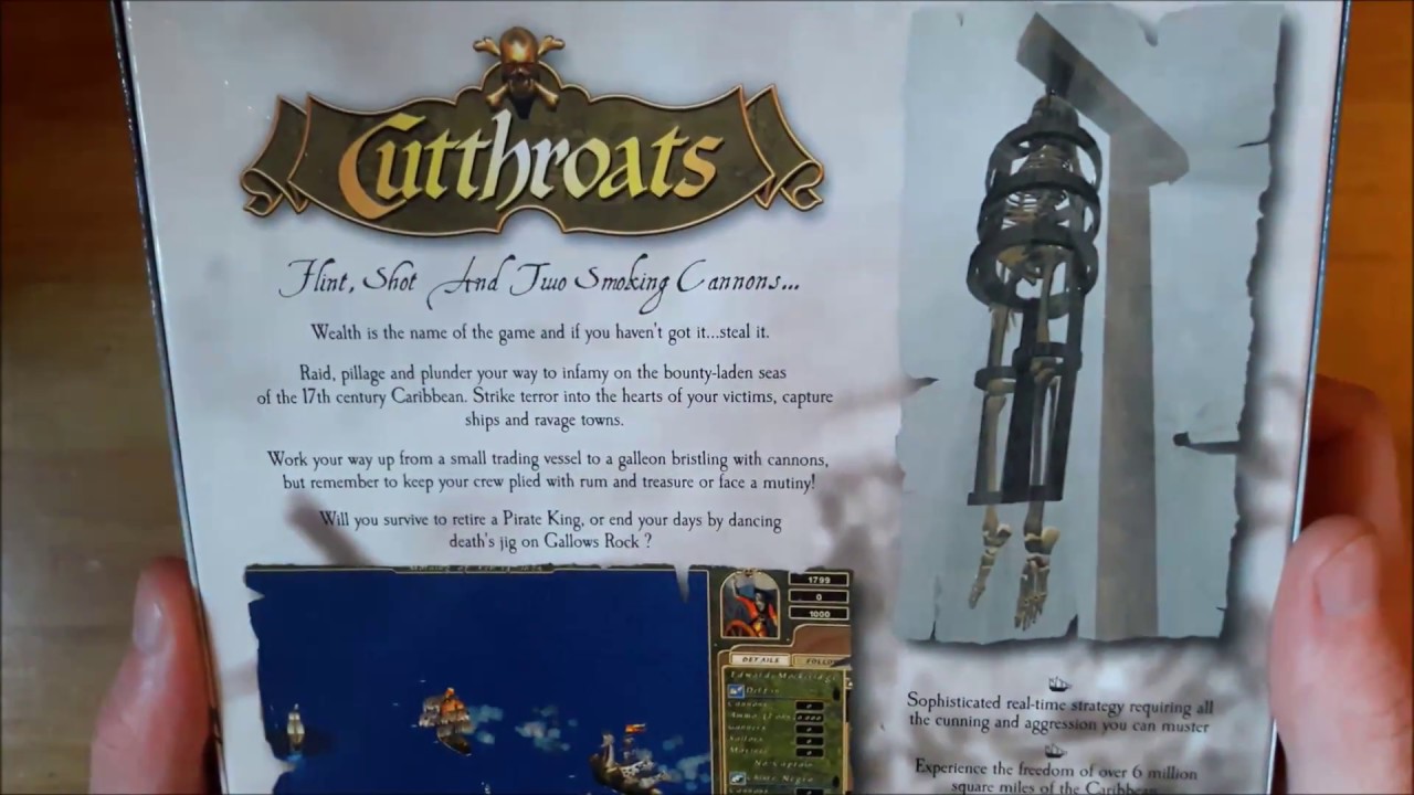 Cutthroats: Terror on the High Seas (PC Big box) Unboxing