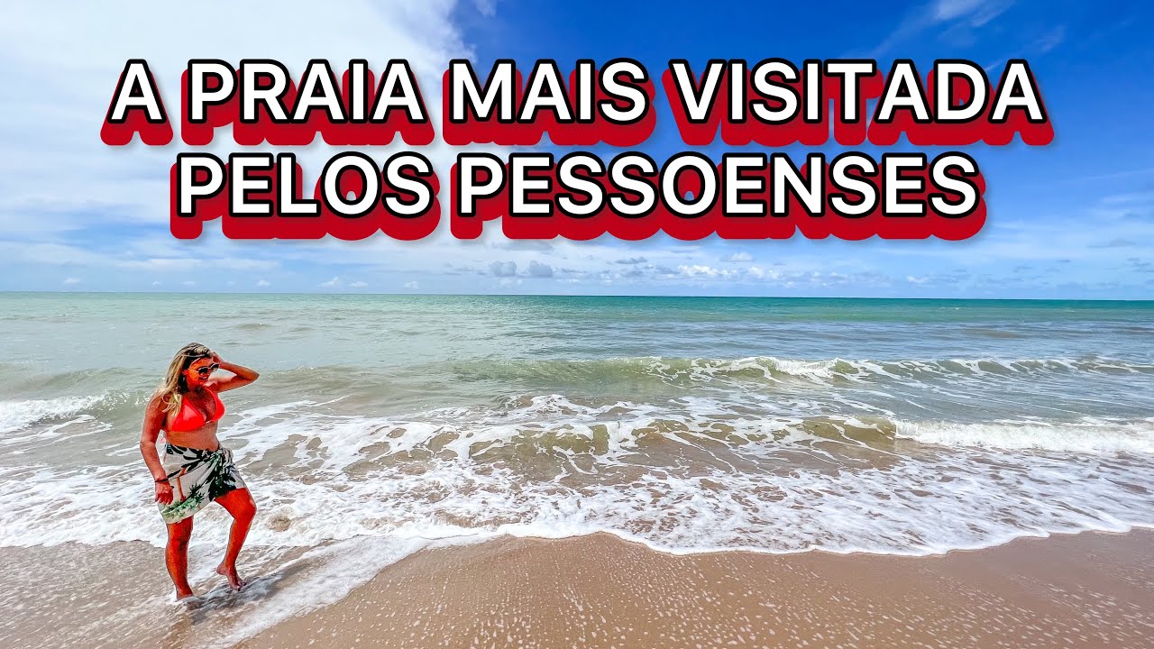 A Praia PREFERIDA pelos moradores de JOÃO PESSOA: Praia do Bessa