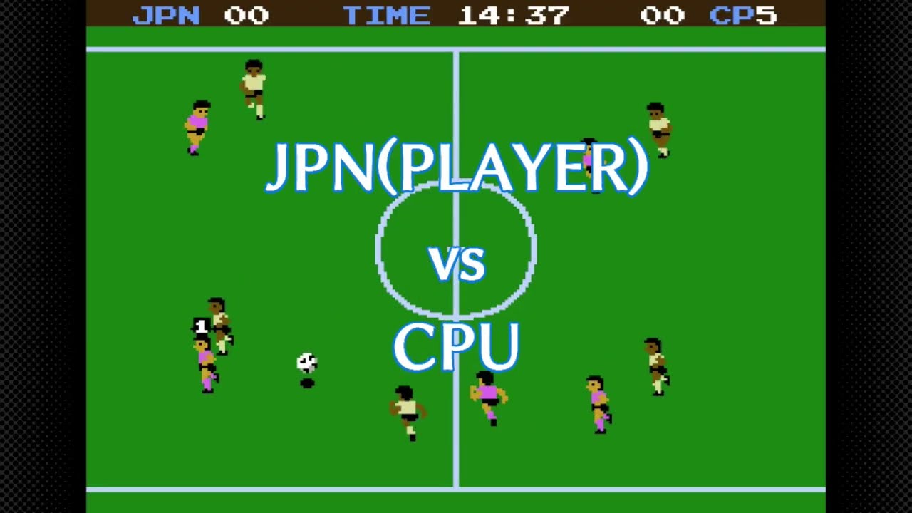 【SOCCER】115th　JPN(PLAYER) vs  CPU