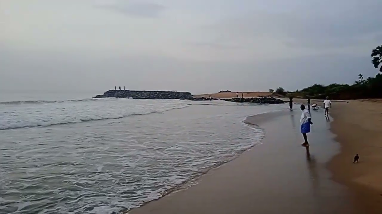 sunrise 🏝 @ECR PONDY BEACH 🏝