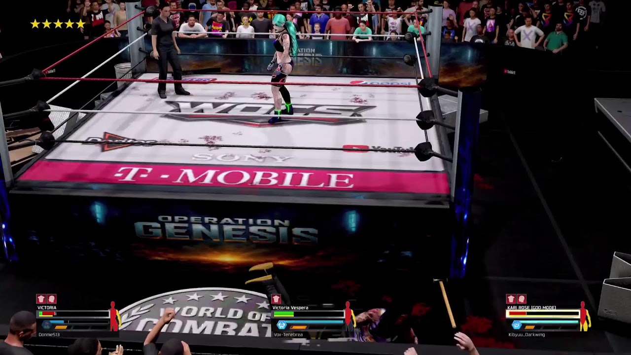 WOCS Operation Genesis Womens World Championship match