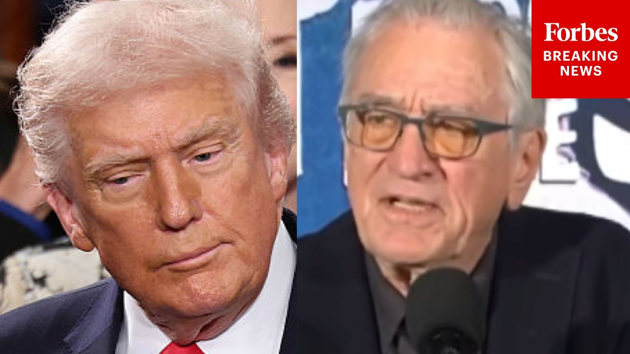FULL REMARKS: Robert De Niro Calls To 'Stop' Trump At Counter-State Of The Union Event