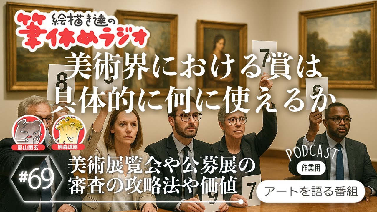 【作品審査】美術団体の賞を取ることの価値