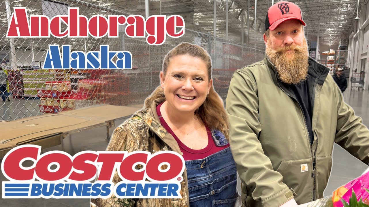 First Supply Run of the Year! A Family Journey to Anchorage, Alaska #costcohaul
