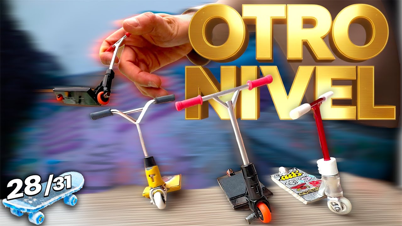 ✌🏽Estos fingerscooters son OTRO NIVEL 🛴 