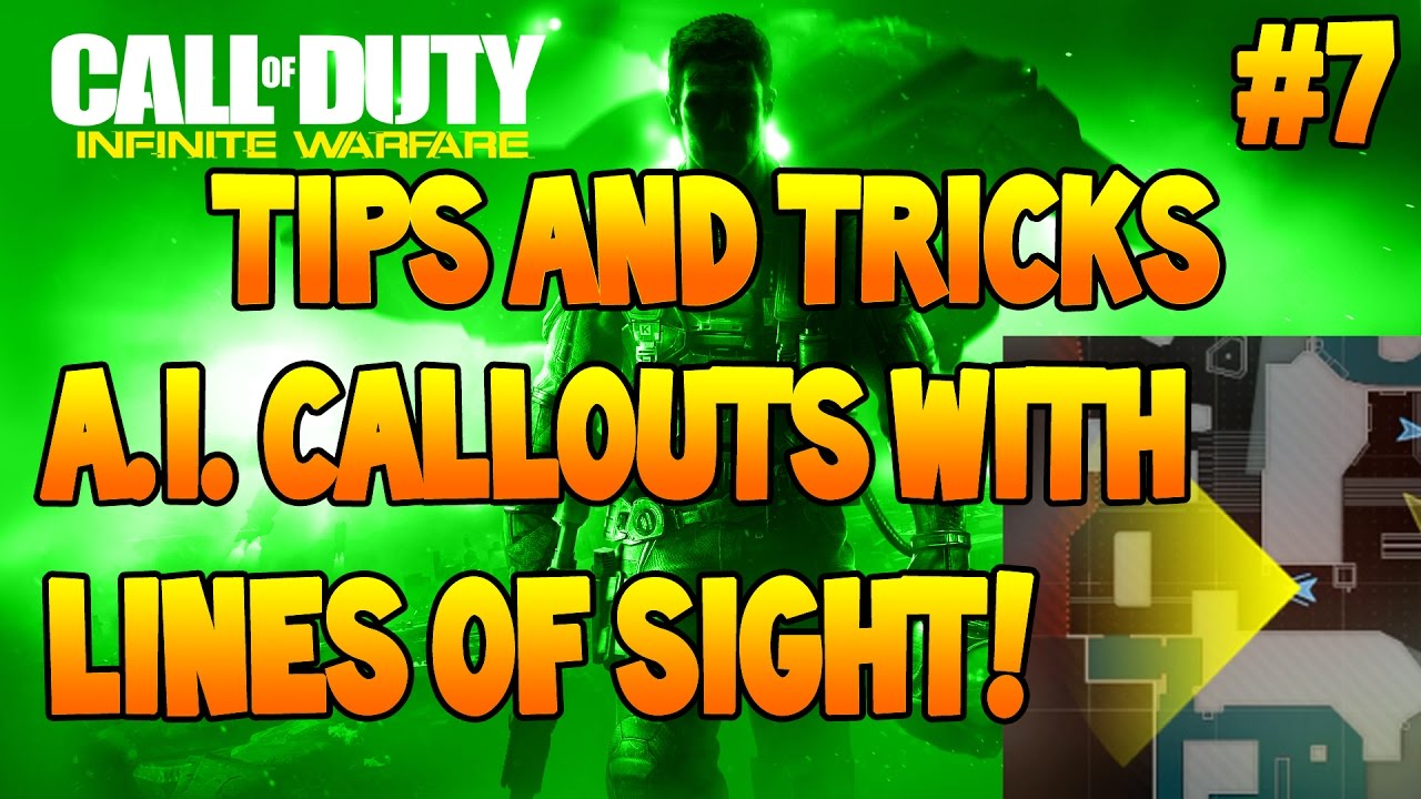 Infinite Warfare Tips and Tricks - A.I. Callouts With Lines Of Sight! (IW Tips and Tricks #7)