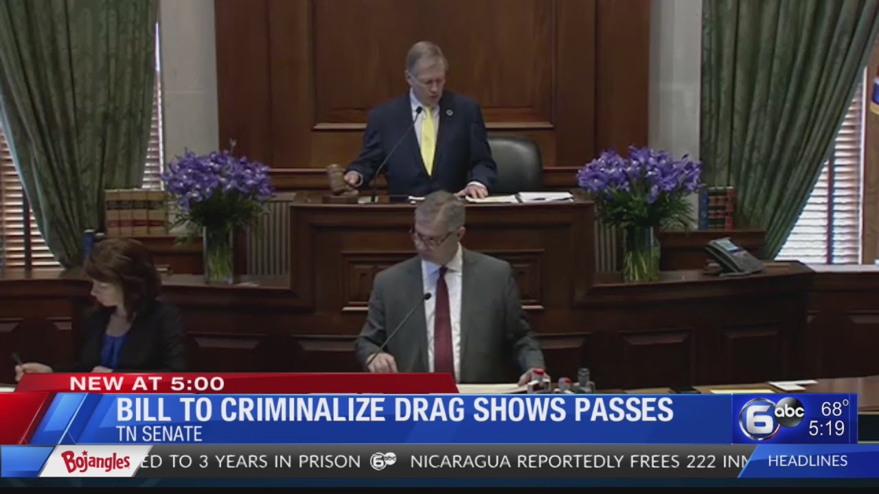 Bill to criminalize drag shows passes TN senate