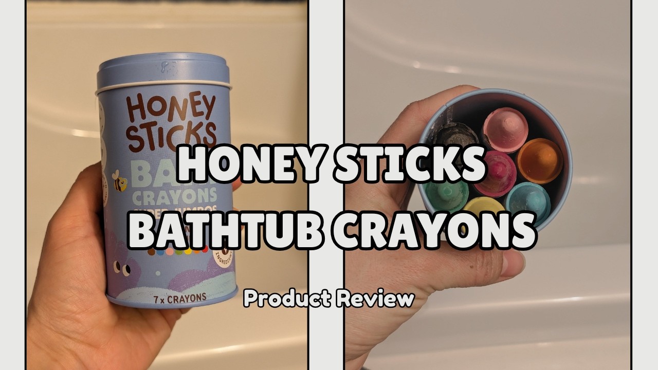 Non-Toxic Bath Crayons Kids LOVE 🛁 Honeysticks Review