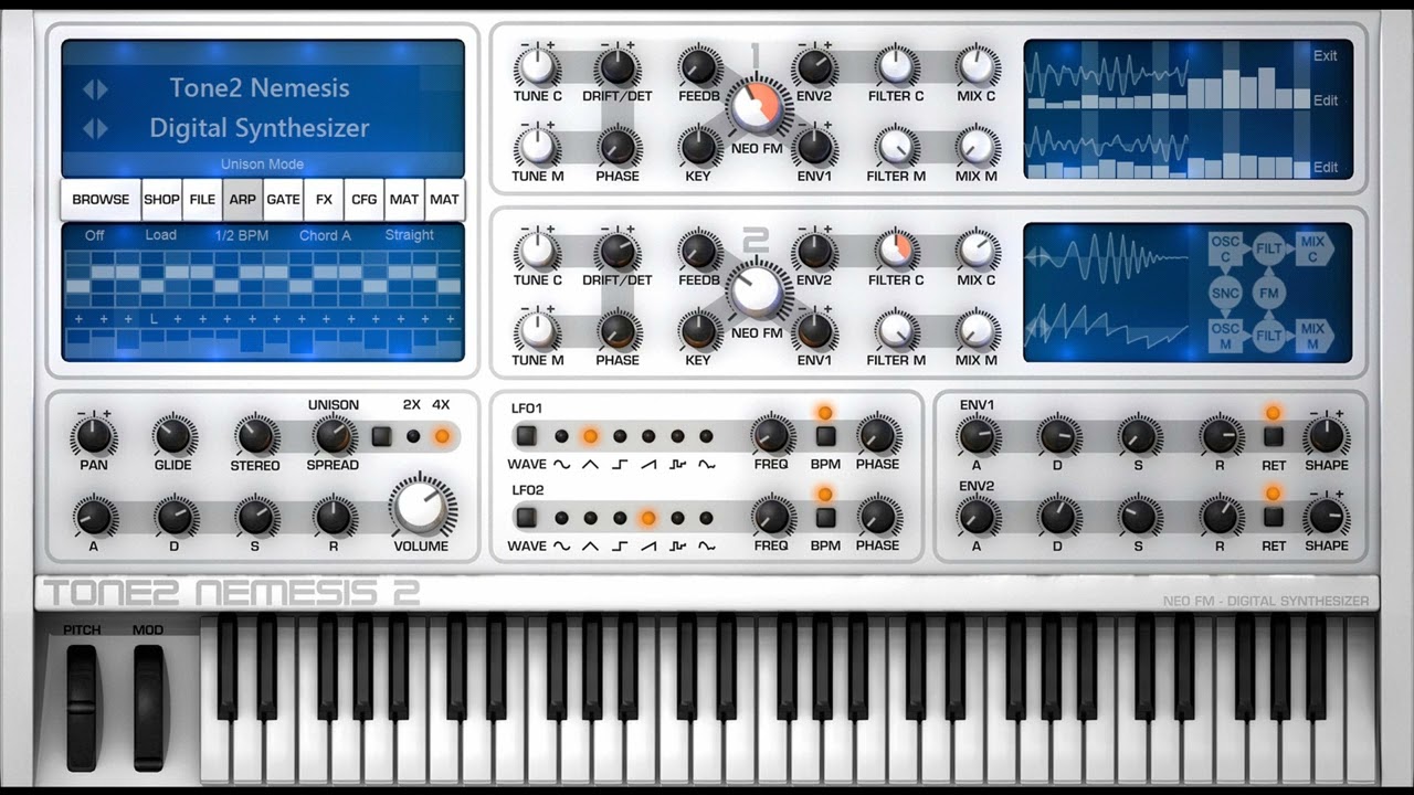 Tone2 Audio updates Nemesis to v2.4